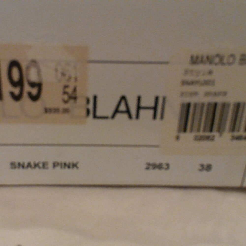 Manolo Blahnik Sandals in Snake Pink Size 38 (Size 8) - Picture 3 of 7